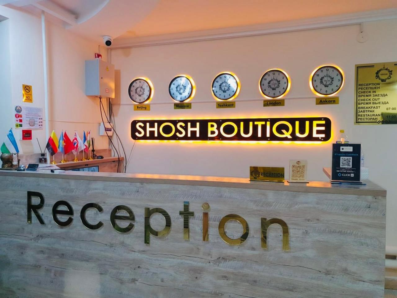 Hotel Shosh Boutique Tashkent Exterior photo